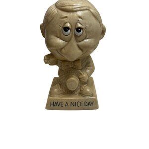 Vintage 1971 R.W. Berries "Have A Nice Day" Figurine Made In USA